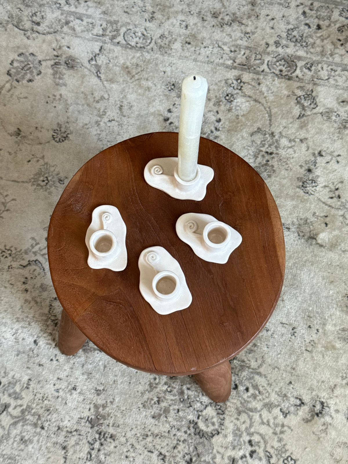 castiçal espiral