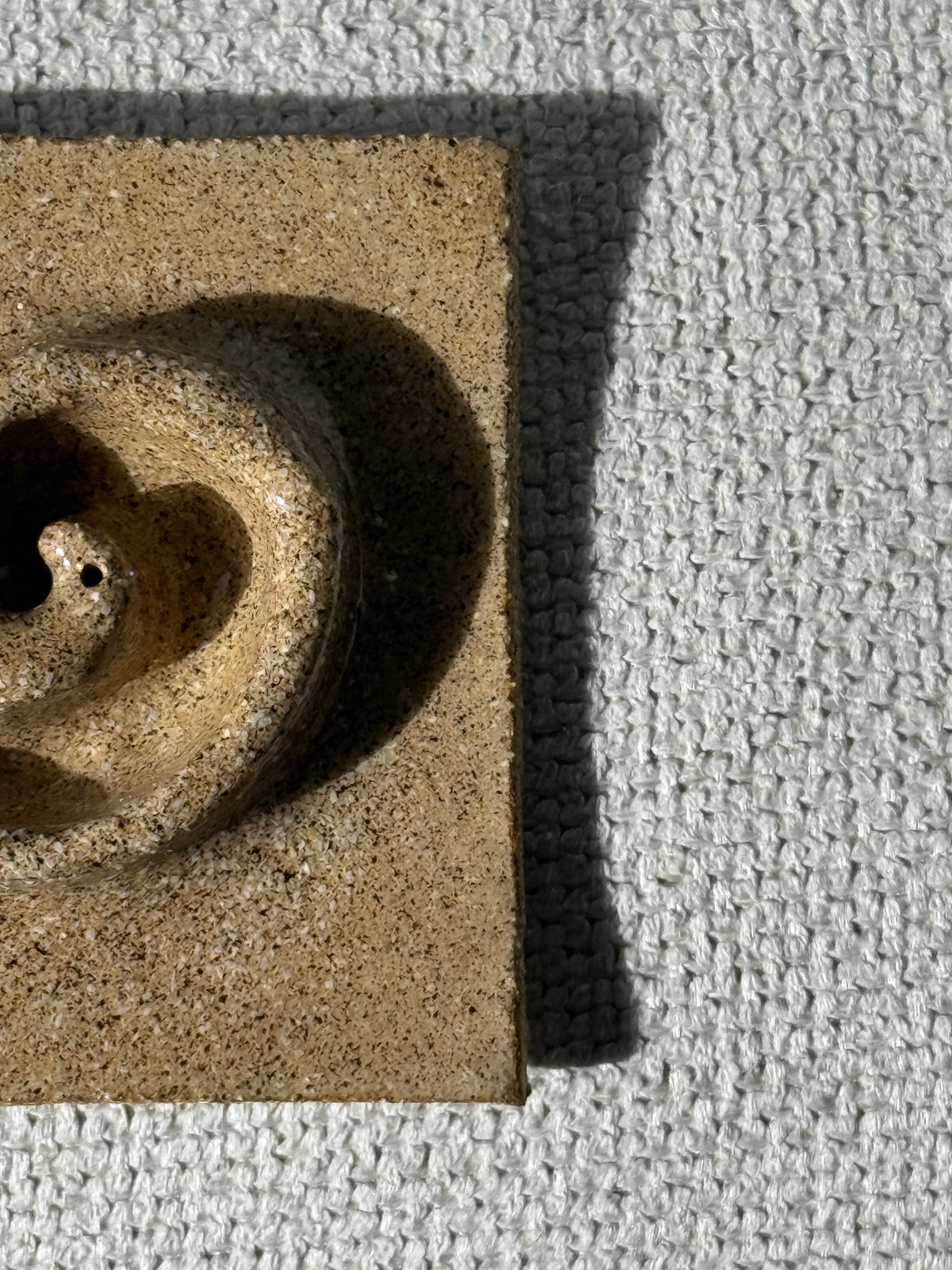 suporte de incenso espiral