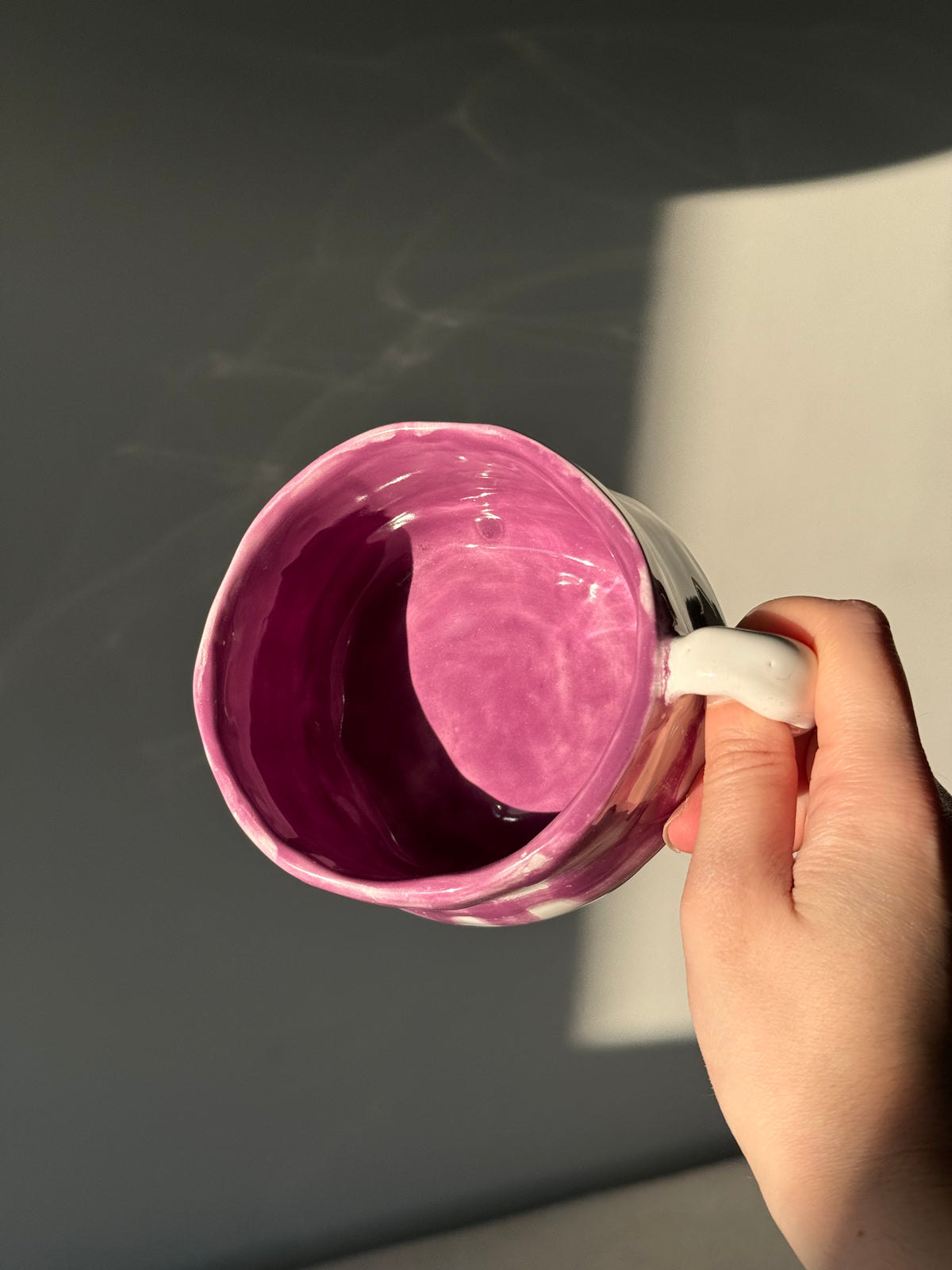 caneca lilás