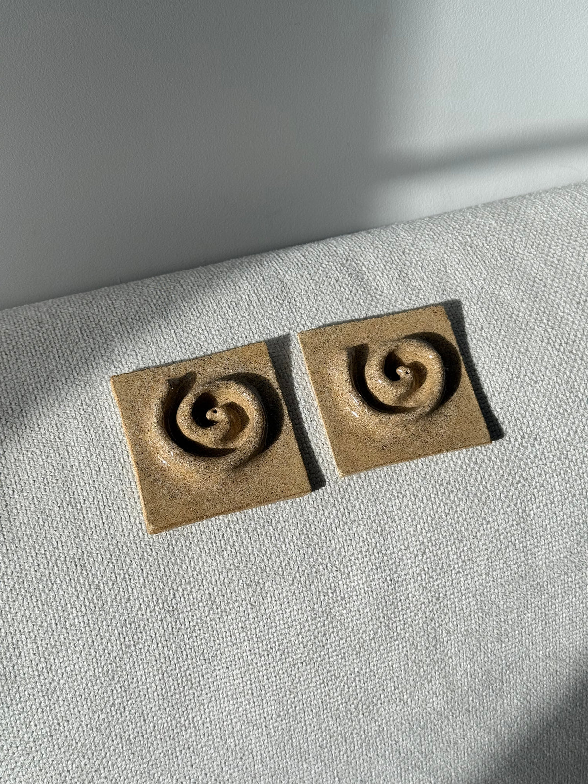 suporte de incenso espiral