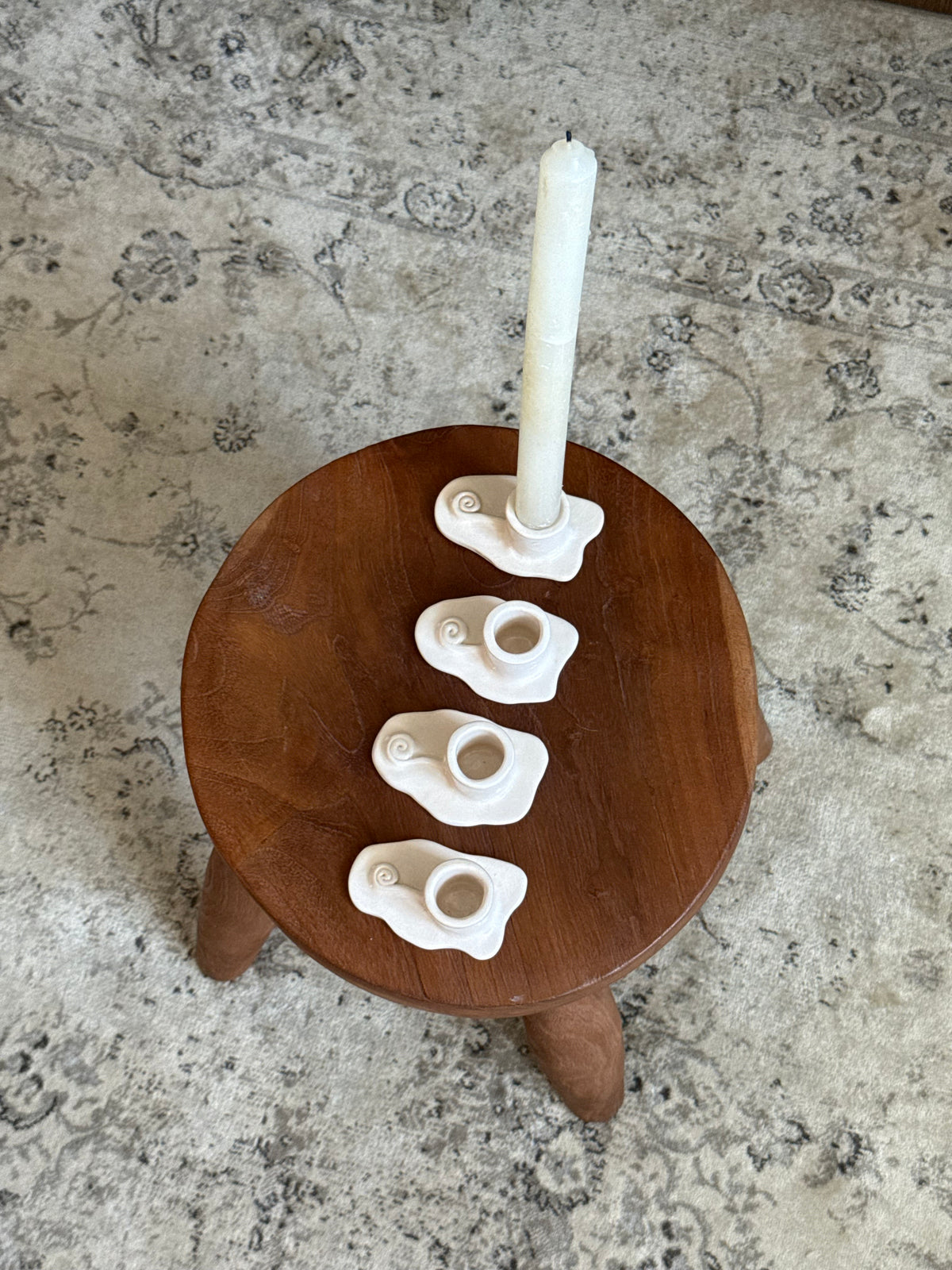 castiçal espiral