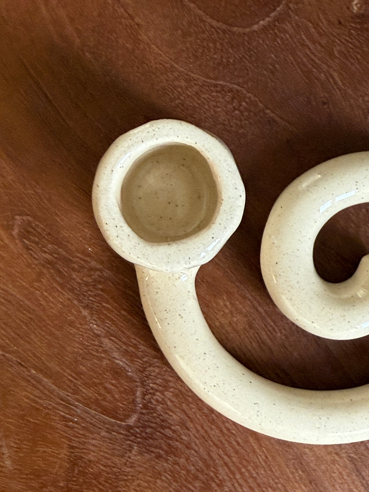 porta-velas espiral